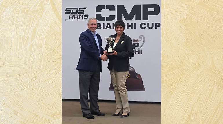 Sally Talbott 2026 Bianchi Cup High Woman Lede