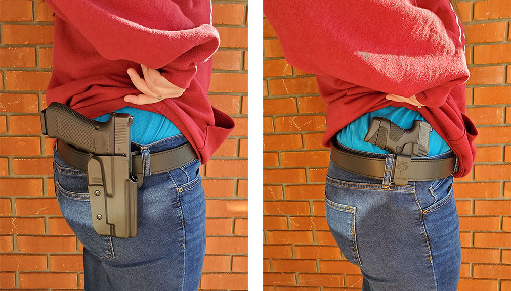 best concealed carry position