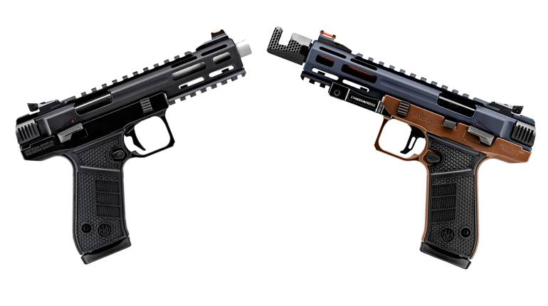 NRA Women | New Guns 2026: Beretta B22 Jaguar Tac Metal and B22 Jaguar Metal Competition Pistols