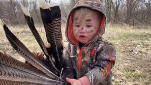 Toddler Turkey Hunting