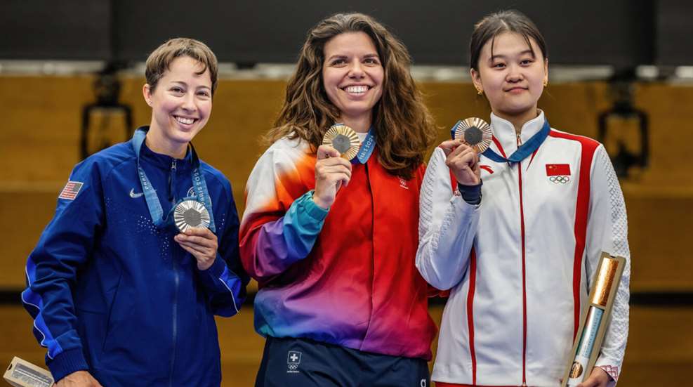Olympics SAGEN MADDALENA Silver Medal