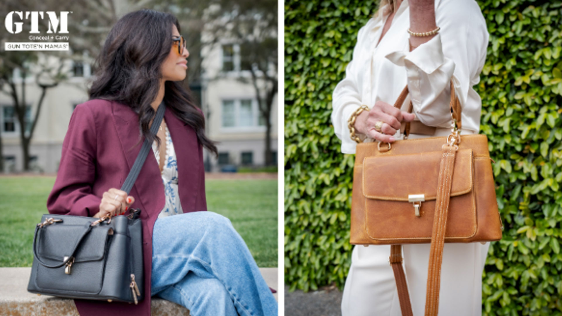 GTM Avenue Large Satchel Concealed Carry Bag GTM Image