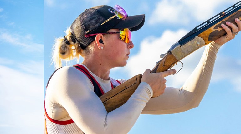 NRA Women | Team Krieghoff ‘s Karen Miles Earns Top Podium Spot at Fujairah Mountain Shooting Championship