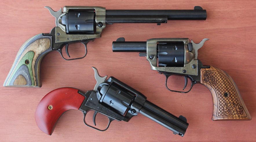 NRA Women | Easy Going and Affordable Heritage Rough Rider Rimfire Revolvers