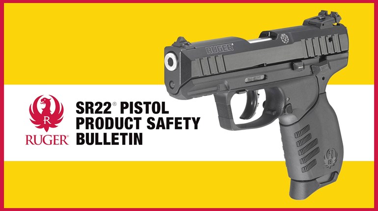 NRA Women | Ruger Announces Safety Bulletin for Certain SR22 Pistols