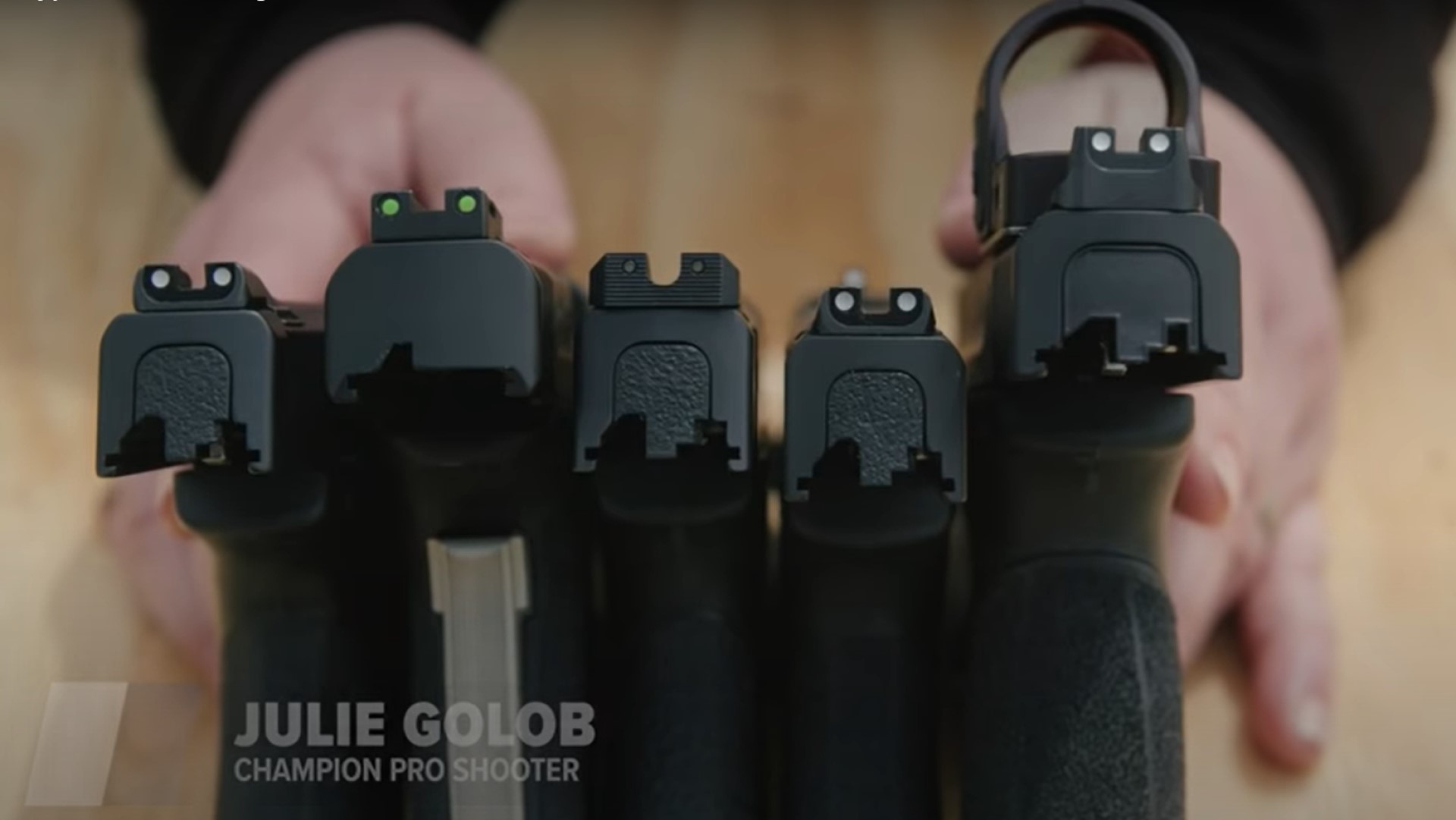 NRA Women 5 Types of Pistol Sights & What They Do